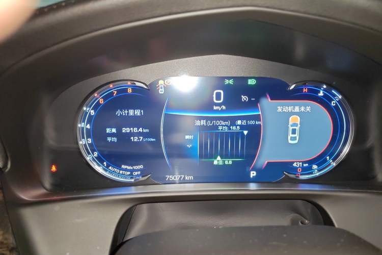 Used Cadillac CT6 2019 28T Luxury Model Instrument Cluster