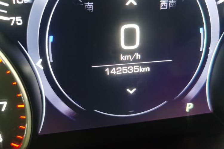 Used Cadillac CT6 2019 28T Fashion Edition Odometer Close Up