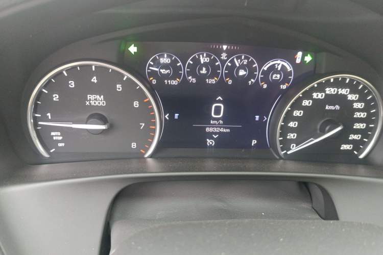 Used Cadillac CT6 2019 28T Fashion Edition Odometer Close Up
