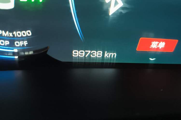 Used Cadillac CT6 2019 28T Luxury Model Odometer Close Up