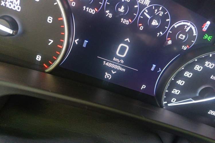 Used Cadillac CT6 2019 28T Elite Edition Odometer Close Up