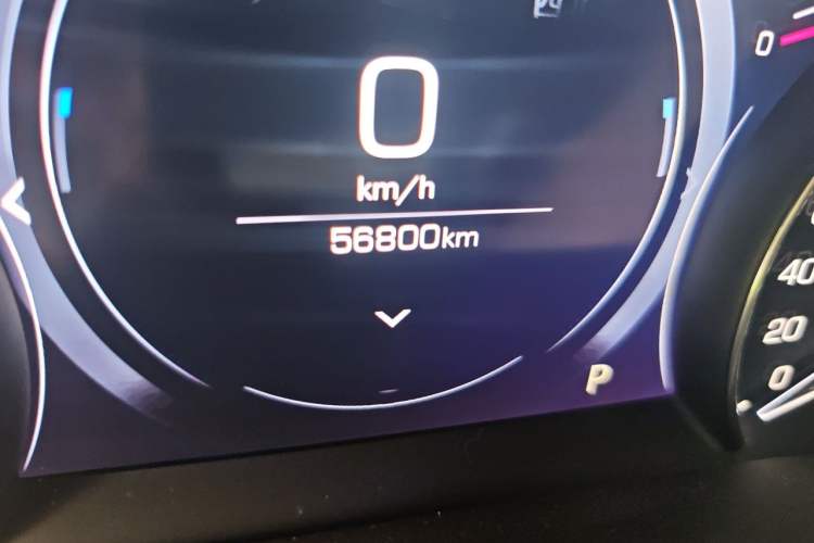 Used Cadillac CT6 2019 28T Fashion Edition Odometer Close Up