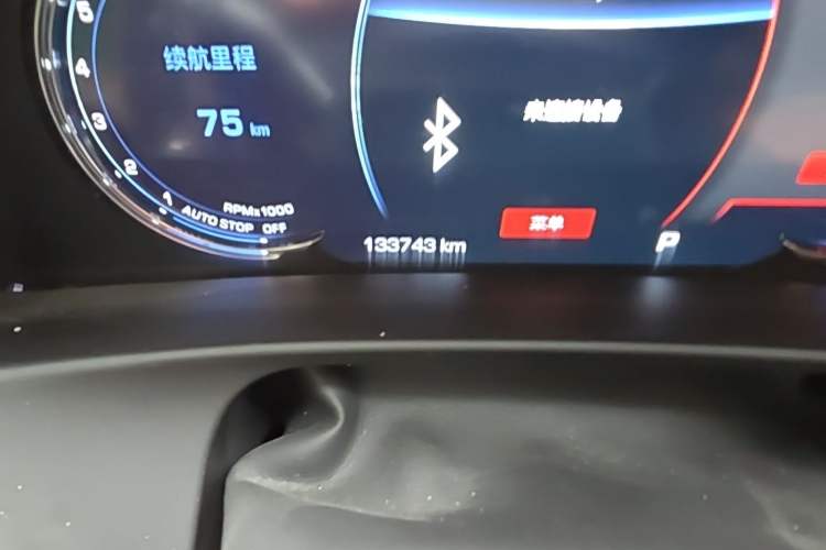 Used Cadillac CT6 2019 28T Luxury Model Odometer Close Up