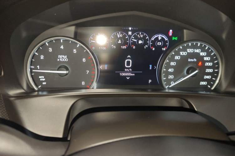 Used Cadillac CT6 2019 28T Fashion Edition Odometer Close Up