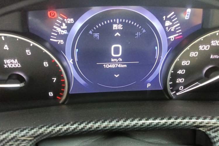 Used Cadillac CT6 2019 28T Fashion Edition Odometer Close Up