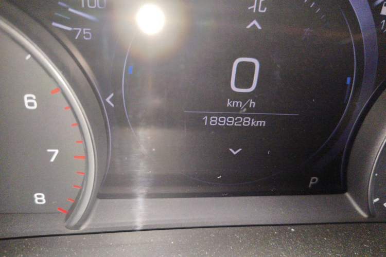 Used Cadillac CT6 2019 28T Fashion Edition Odometer Close Up