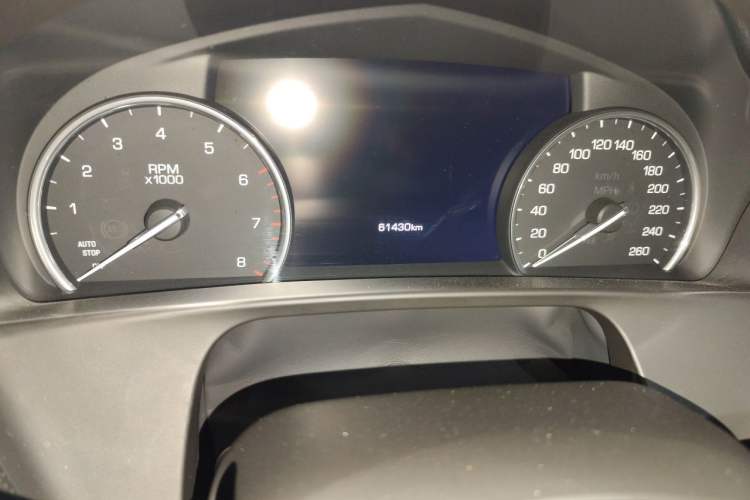 Used Cadillac CT6 2019 28T Fashion Edition Odometer Close Up