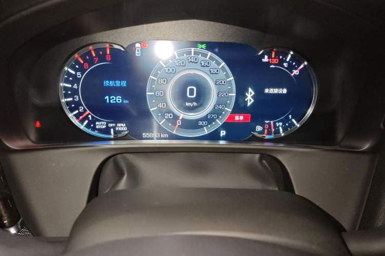 Used Cadillac CT6 2019 28T Luxury Model Odometer Close Up