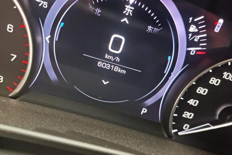 Used Cadillac CT6 2019 28T Fashion Edition Odometer Close Up
