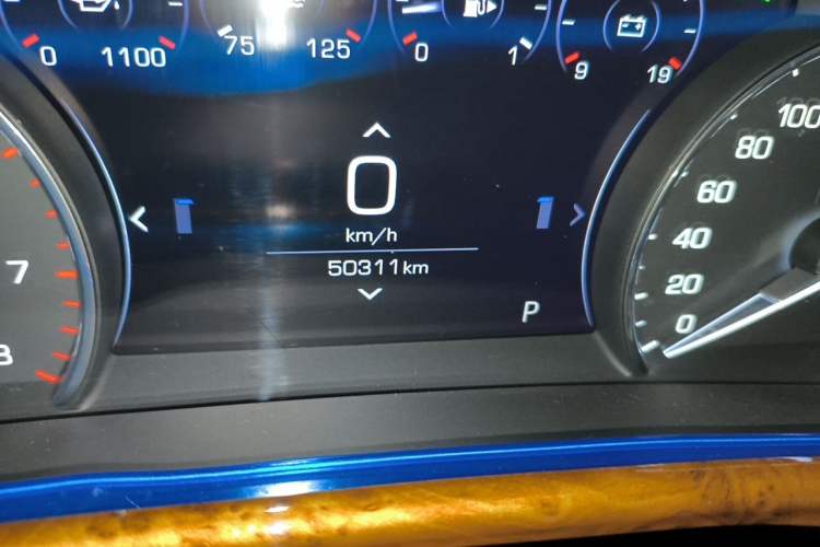 Used Cadillac CT6 2019 28T Fashion Edition Odometer Close Up