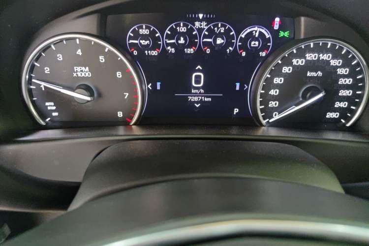 Used Cadillac CT6 2019 28T Fashion Edition Odometer Close Up