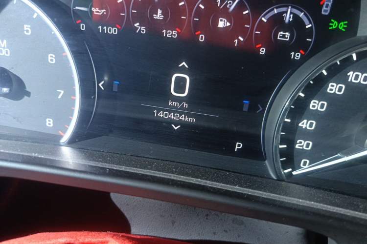 Used Cadillac CT6 2019 28T Fashion Edition Odometer Close Up