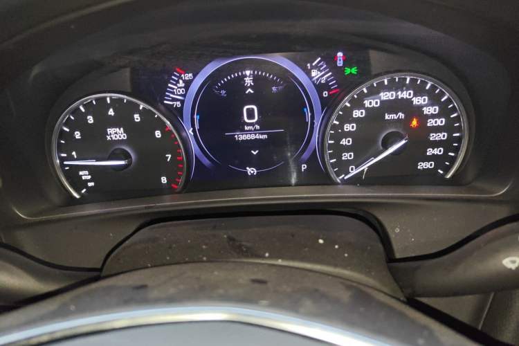 Used Cadillac CT6 2019 28T Fashion Edition Odometer Close Up
