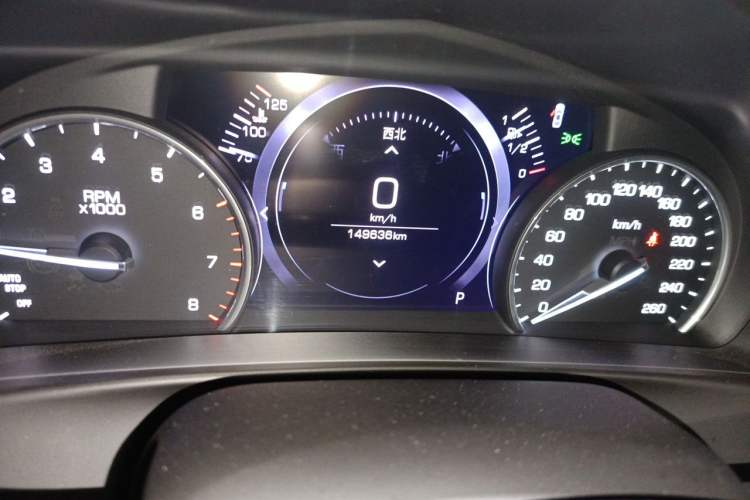 Used Cadillac CT6 2019 28T Fashion Edition Odometer Close Up