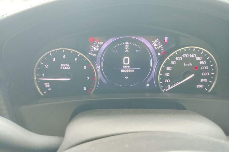 Used Cadillac CT6 2019 28T Fashion Edition Odometer Close Up