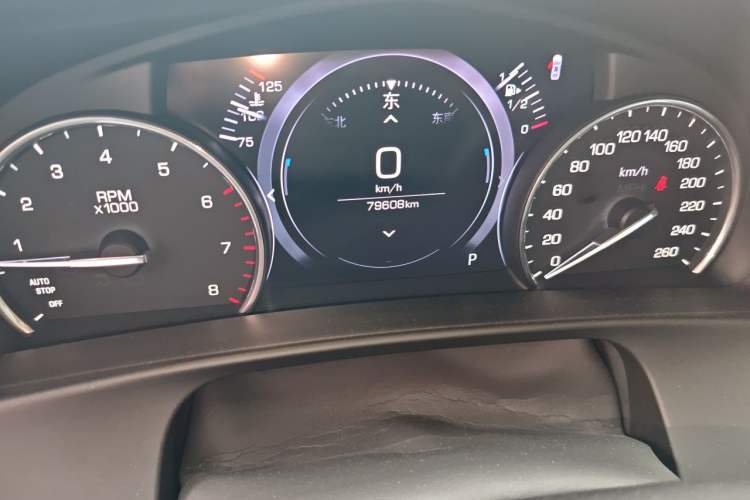 Used Cadillac CT6 2019 28T Elite Edition Odometer Close Up