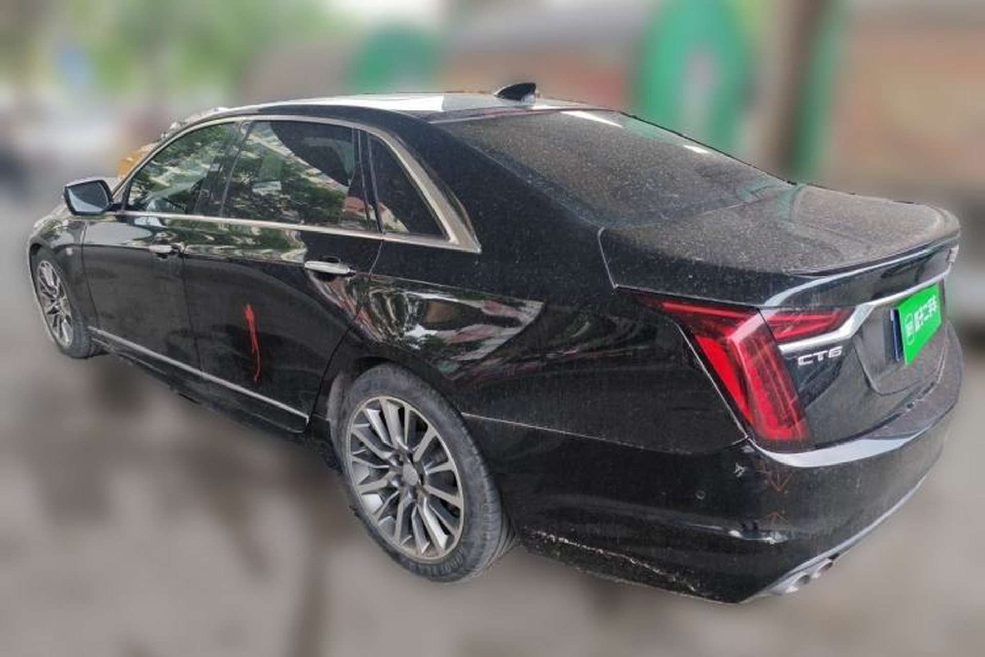 Used Cadillac CT6 2019 28T Leading Sport Model Rear Left 45 Deg