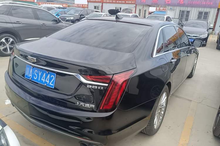 Used Cadillac CT6 2019 28T Luxury Model Rear Right 45 Deg