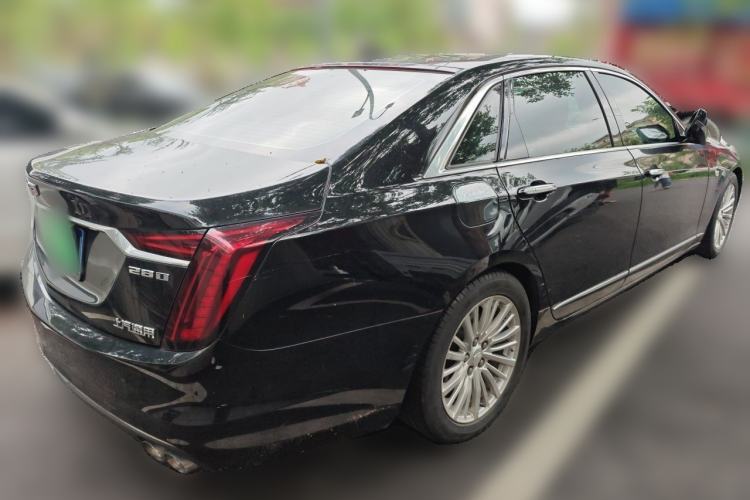 Used Cadillac CT6 2019 28T Luxury Model Rear Right 45 Deg