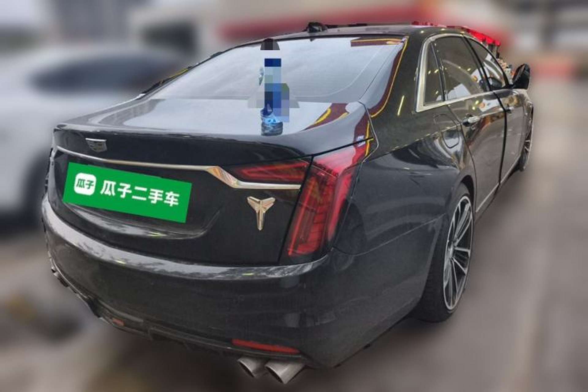 Used Cadillac CT6 2019 28T Luxury Model Rear Right 45 Deg