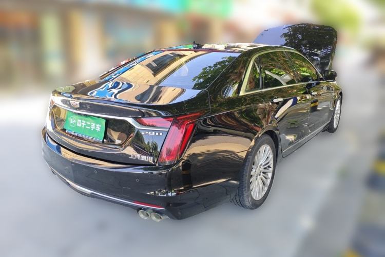 Used Cadillac CT6 2019 28T Luxury Model Rear Right 45 Deg