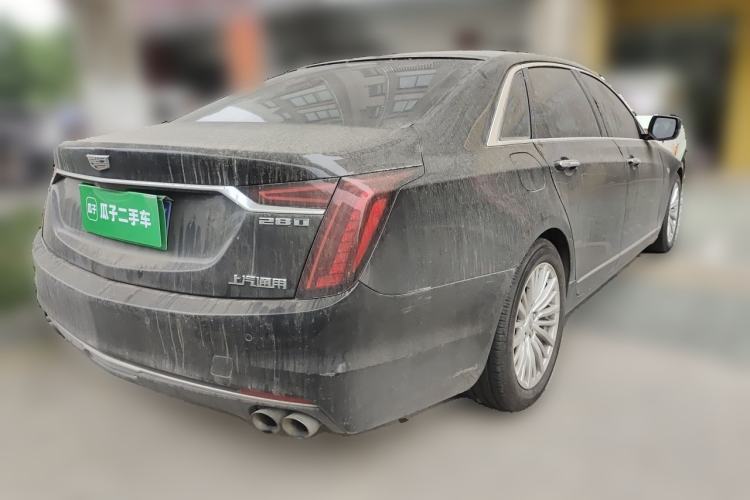 Used Cadillac CT6 2019 28T Luxury Model Rear Right 45 Deg