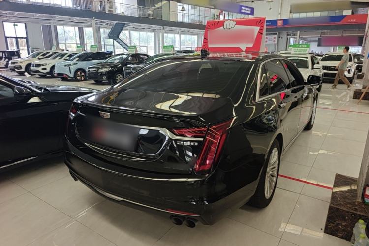 Used Cadillac CT6 2019 28T Luxury Model Rear Right 45 Deg