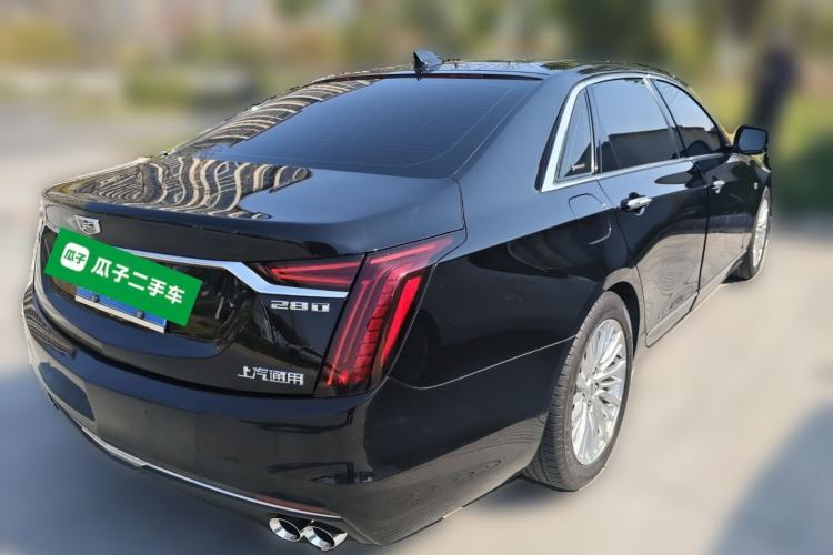Used Cadillac CT6 2019 28T Luxury Model Rear Right 45 Deg