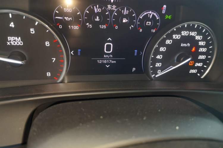 Used Cadillac CT6 2019 28T Fashion Edition Odometer Close Up