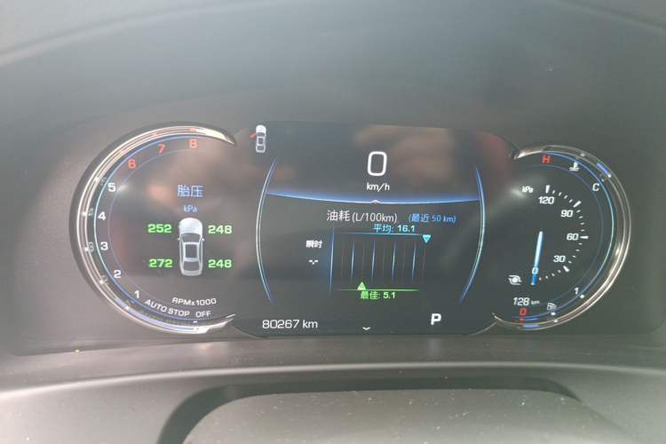 Used Cadillac CT6 2019 28T Leading Sport Model Instrument Cluster