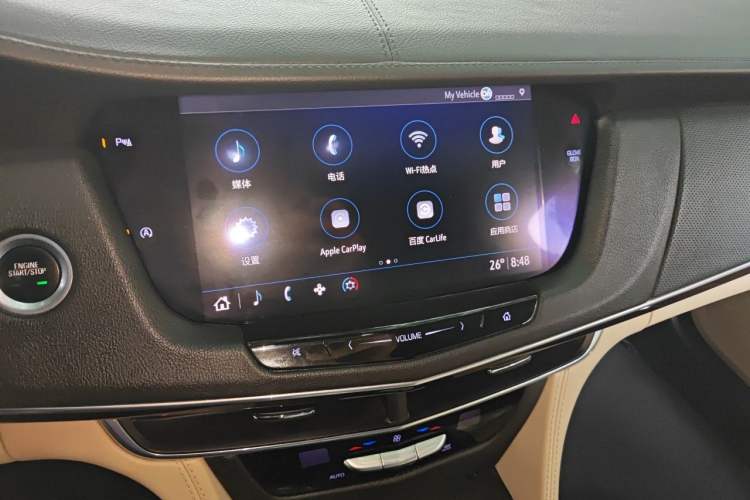 Used Cadillac CT6 2019 28T Fashion Edition Audio And AC Panel