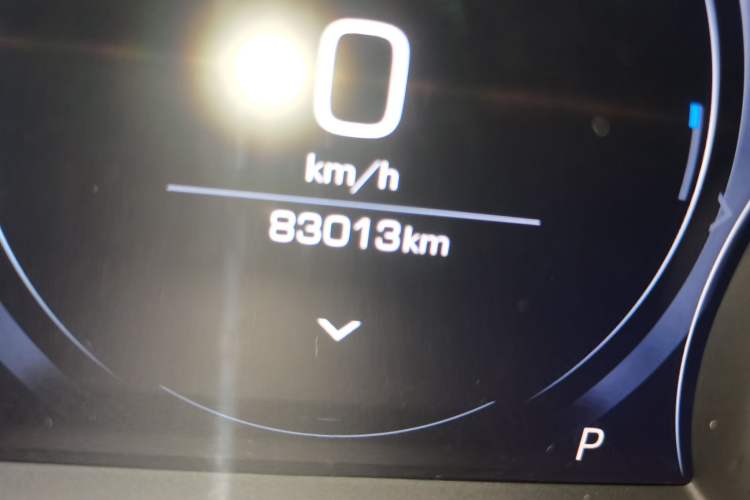 Used Cadillac CT6 2019 28T Elite Edition Odometer Close Up