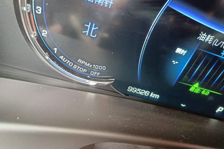Used Cadillac CT6 2019 28T Luxury Model Odometer Close Up