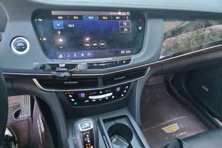 Used Cadillac CT6 2019 28T Luxury Model Audio And AC Panel