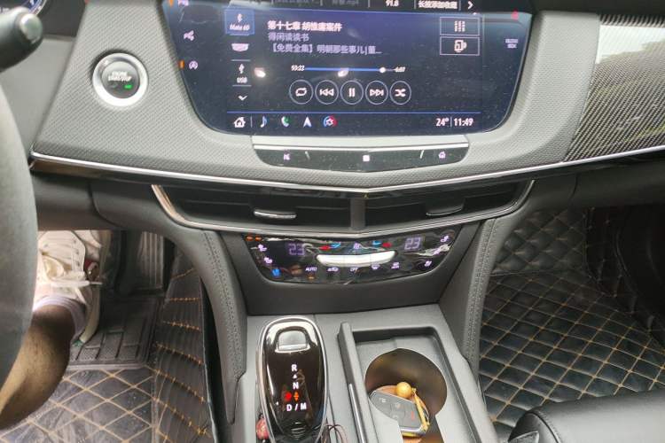 Used Cadillac CT6 2019 28T Leading Sport Model Audio And AC Panel