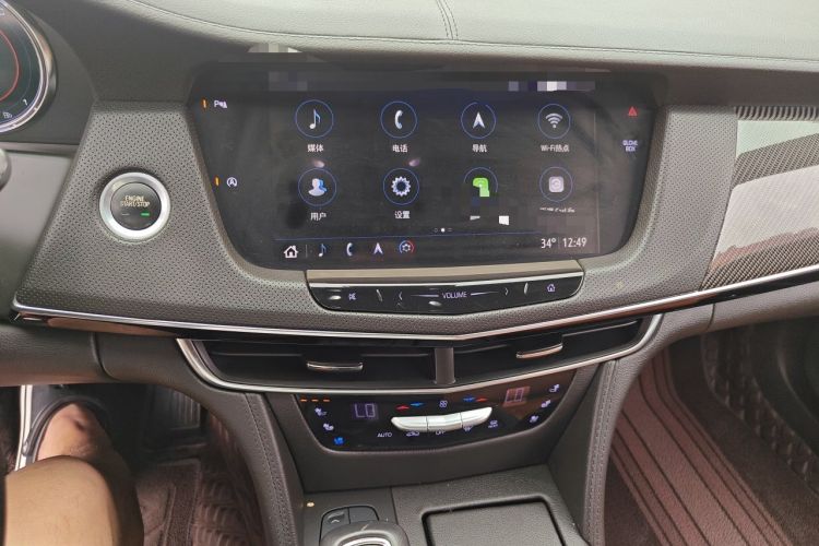 Used Cadillac CT6 2019 28T Luxury Model Audio And AC Panel