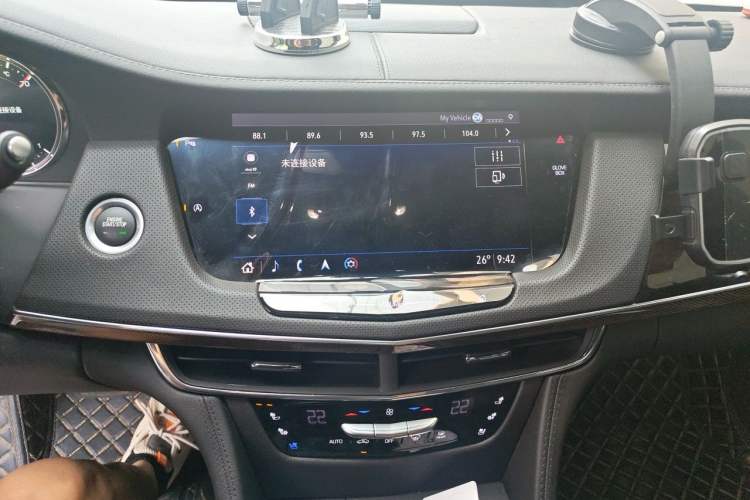 Used Cadillac CT6 2019 28T Luxury Model Audio And AC Panel