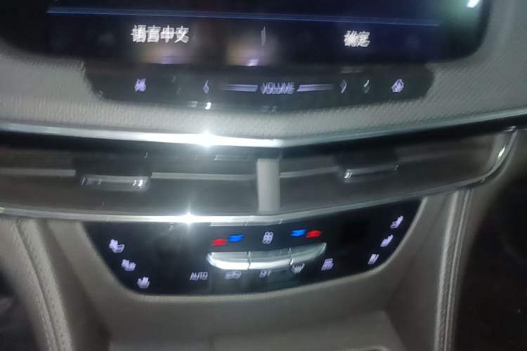 Used Cadillac CT6 2019 28T Leading Sport Model Audio And AC Panel