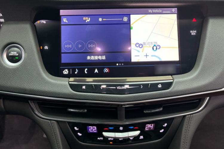 Used Cadillac CT6 2019 28T Elite Edition Audio And AC Panel
