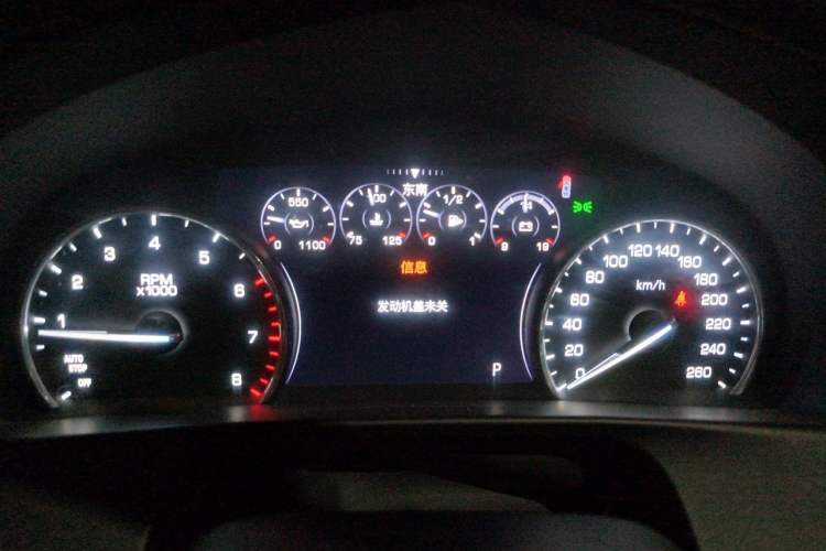 Used Cadillac CT6 2019 28T Fashion Edition Instrument Cluster
