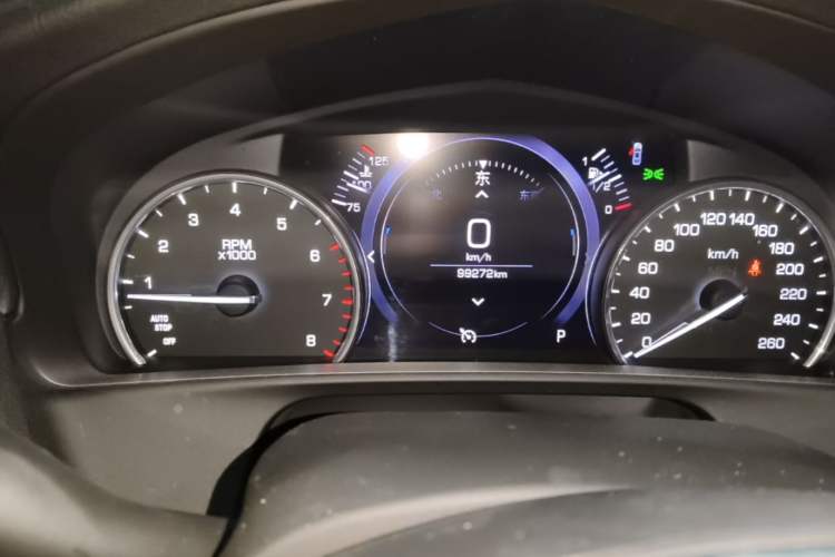 Used Cadillac CT6 2019 28T Fashion Edition Odometer Close Up