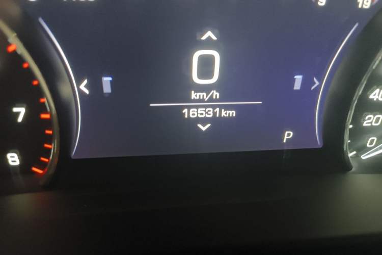 Used Cadillac CT6 2019 28T Elite Edition Odometer Close Up