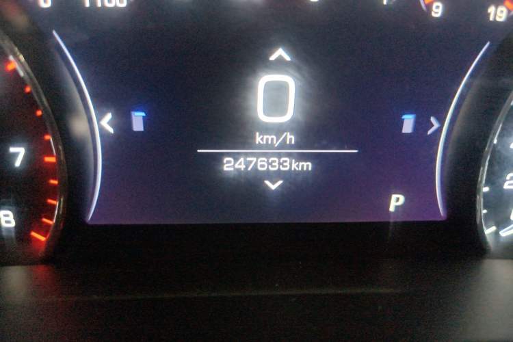 Used Cadillac CT6 2019 28T Fashion Edition Odometer Close Up