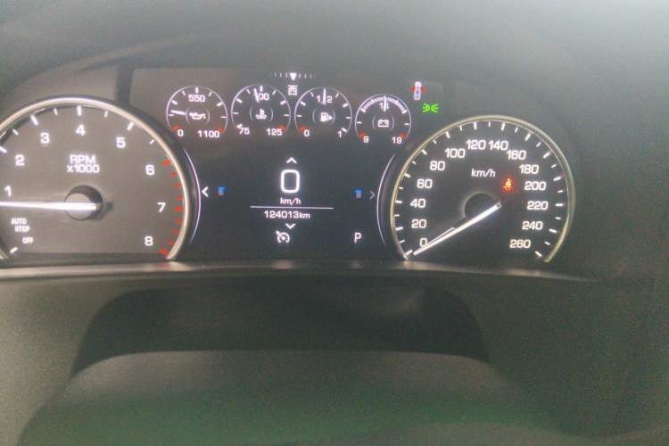 Used Cadillac CT6 2019 28T Fashion Edition Odometer Close Up