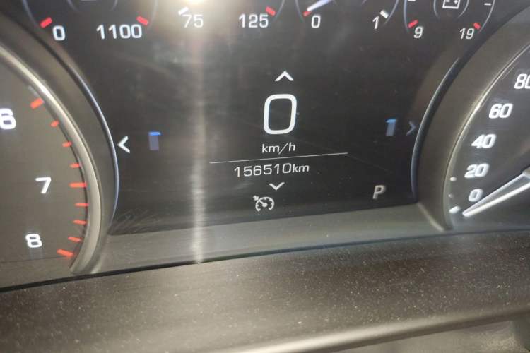 Used Cadillac CT6 2019 28T Elite Edition Odometer Close Up