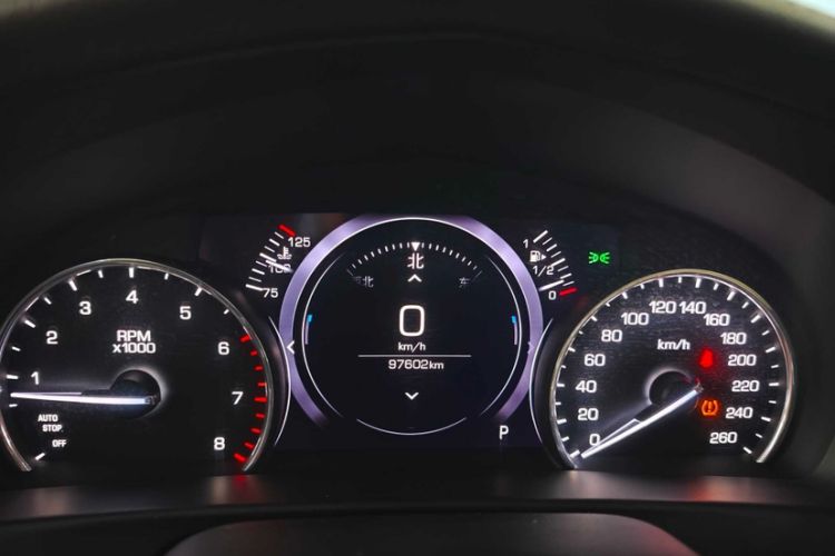 Used Cadillac CT6 2019 28T Fashion Edition Odometer Close Up