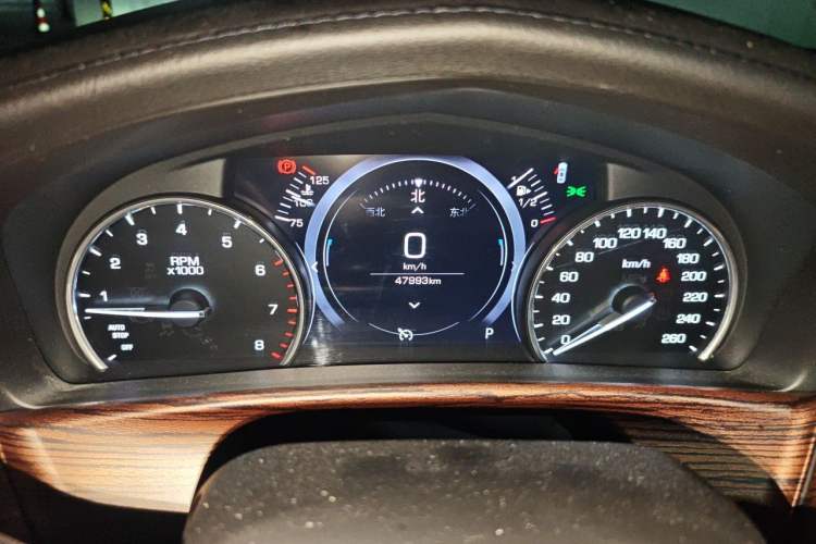 Used Cadillac CT6 2019 28T Fashion Edition Odometer Close Up