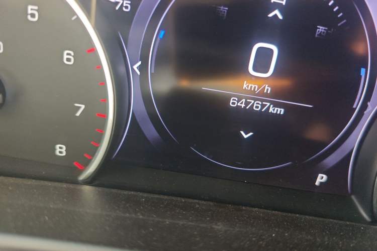 Used Cadillac CT6 2019 28T Fashion Edition Odometer Close Up