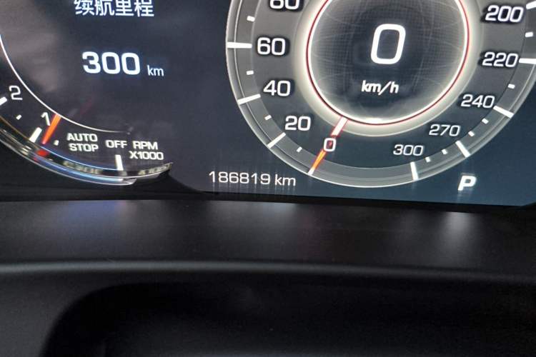 Used Cadillac CT6 2019 28T Luxury Model Odometer Close Up