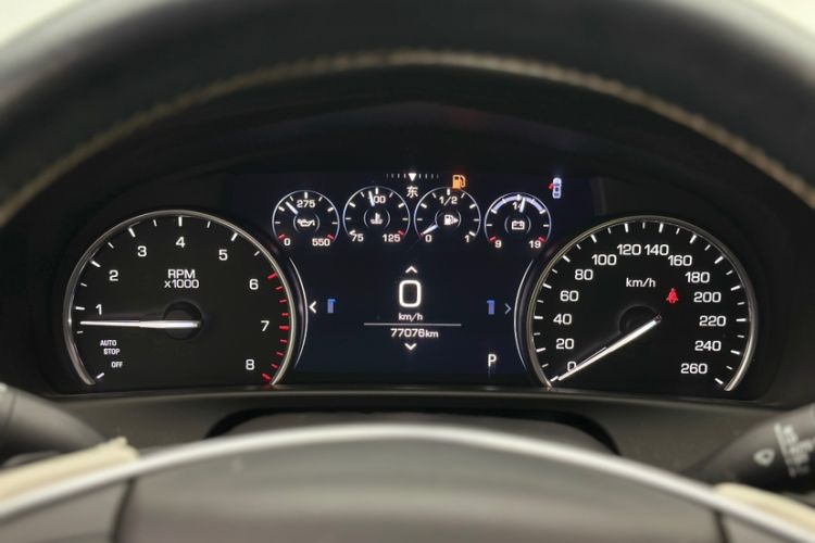 Used Cadillac CT6 2019 28T Fashion Edition Odometer Close Up